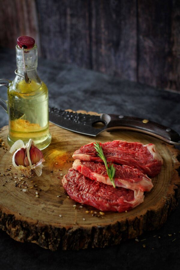 Halal Angus Rib Eye Minute Steaks Premium Quick-Cook Beef - Cut Above Meat